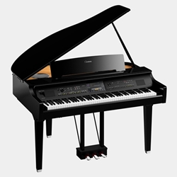 Yamaha CVP809GP Clavinova Ensemble Digital Grand Piano w/Bench - Polished Ebony