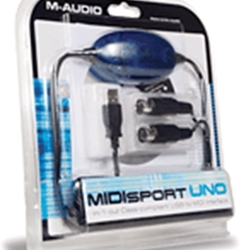 M-Audio UNO MidiSport USB Midi Interface