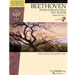 G Schirmer Ludwig van Beethoven Taub  Beethoven - Sonata No. 6 in F Major, Opus 10, No. 2 - Piano Book / CD