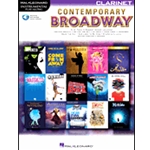 Hal Leonard Various   Contemporary Broadway Instrumental Play-Along - Clarinet