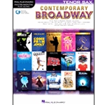 Hal Leonard Various   Contemporary Broadway Instrumental Play-Along - Tenor Saxophone