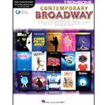 Hal Leonard Various   Contemporary Broadway Instrumental Play-Along - Trombone