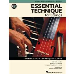 Essential Technique REVISED Interactive for Strings Book 3 - Piano Accomp