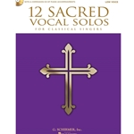 G Schirmer Various                12 Sacred Vocal Solos For Classical Singers - Low Voice - Book / CD