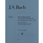 Bach - Sonatas for Viola da Gamba and Harpsichord BWV 1027-1029 (Version for Violoncello and Harpsichord) - Cello | Piano