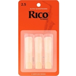 Rico Alto Sax Reeds Strength 2.5  Card of 3