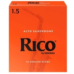 Rico Alto Sax Reeds Strength 1.5 Box of 10