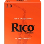 Rico Alto Sax Reeds Strength 2 Box of 10