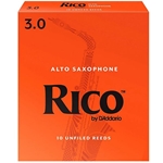 Rico Alto Sax Reeds Strength 3 Box of 10