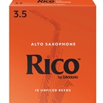 Rico Alto Sax Reeds Strength 3.5 Box of 10
