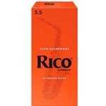 Rico Alto Sax Reeds Strength 3.5 Box of 25