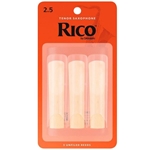 Rico Tenor Sax Reeds Strength 2.5 Card of 3