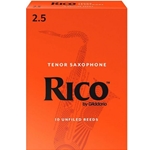 Rico Tenor Sax Reeds Strength 2.5 Box of 10