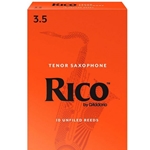 Rico Tenor Sax Reeds Strength 3.5 Box of 10