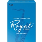 Rico Royal Tenor Sax Reeds Strength 3 Box of 10