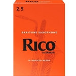 Rico Bari Sax Reeds Strength 2.5 Box of 10