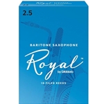 Rico Royal Bari Sax Reeds Strength 2.5 Box of 10