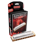 Hohner Marine Band Harmonica Key G-10 Hole