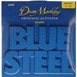 Dean Markley DM2038 Blue Steel Medium Acoustic Guitar Strings