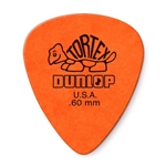Dunlop 418P60 12 Pack .60mm Orange Tortex Standard Picks