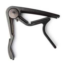 Dunlop Black Curved Acoustic Guitar Trigger Capo