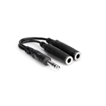 Hosa 6" Y Cable 1/4" Male TRS to Dual 1/4" Female TRS