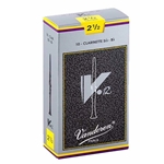 Vandoren V12 #2 1/2 Bb Clarinet Reeds Box of 10