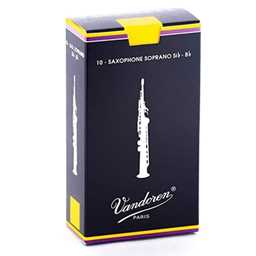 Vandoren Soprano Sax Reeds Strength 2.5 Box of 10