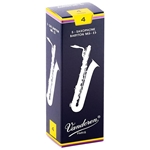 Vandoren Traditional #4 Baritone Saxophone Reeds - Box 5