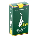 Vandoren Java Alto Sax Reeds Strength 2.5 Box of 10