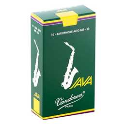 Vandoren Java Alto Sax Reeds Strength 3.5 Box of 10