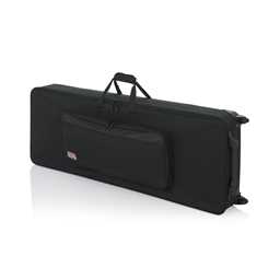 Gator GK76 76-key Lightweight Rigid Foam Keyboard Case with Wheels