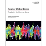 Kendor Debut Solos - Bb Clarinet - Solo Book with MP3s
