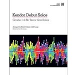 Kendor Debut Solos - Bb Tenor Sax - Solo Book with CD