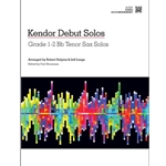 Kendor Debut Solos - Bb Tenor Sax - Piano Accompaniment