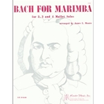 Kendor Bach Moore J  Bach For Marimba