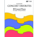 Kendor Concert Favorites - Full Score (CD included)