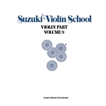 Alfred    Suzuki Violin School Volume 9 - Book Only