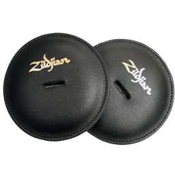 Zildjian 0751 Pair Black Leather Cymbal Pads