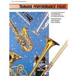Yamaha Performance Folio - Piano Accompaniment