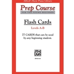 Alfred    Alfred's Basic Piano Library - Prep Course: Flash Cards - Levels A & B