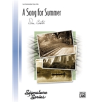 Alfred Coates                 Song for Summer - Piano Solo Sheet
