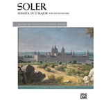 Alfred Soler P A            Kuehl-White  Soler - Sonata in D Major - Piano Solo Sheet