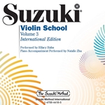 Alfred Suzuki Violin School Volume 3 International - CD Only  Hahn | Zhu