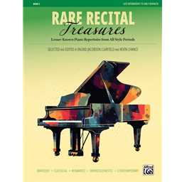 Rare Recital Treasures, Book 3 - Piano