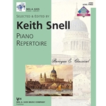 Kjos Keith Snell Snell  Piano Repertoire Baroque & Classical L3