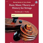 Kjos Barden / Shade Terry Shade  Basic Music Theory and History for Strings Workbook 1 - Violin