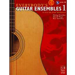 FJH Groeber/Hoge/Sanchez Groeber, Hoge, Sanch  Everybody's Guitar Ensembles 1 Book/CD