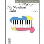 FJH Leaf Mary Leaf  This Wondrous Night - Piano Solo Sheet