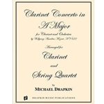 Presser Mozart               Drapkin M  Clarinet Concerto in A - Clarinet / Orchestra